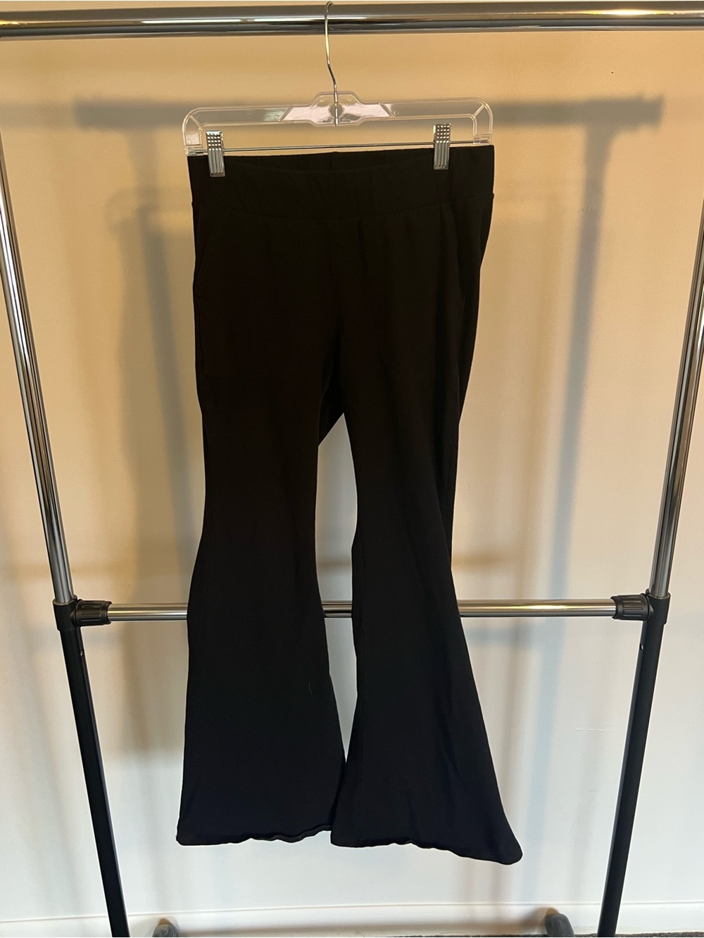 Black Women's Flared Pants